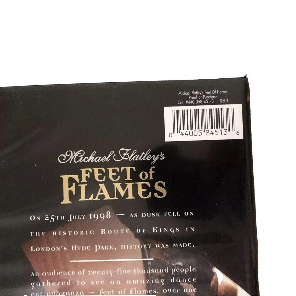 Michael Flatley's Feet‎ Of Flames (VHS, 1998, Clamshell) Dance Musical Movie
